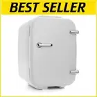 Compact Portable Mini Fridge - 4L Thermoelectric Cooler/Warmer for Travel