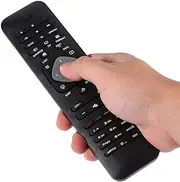 Diyeeni Replacement Remote Control for Philips LED LCD Smart TV, Universal TV Remote Control with Range 8 m - Black