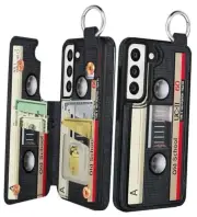 for Samsung S21 Plus Wallet Case with Card Holder For Samsung S21 Plus CD Tape