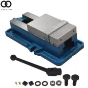 4" Lockdown CNC Milling Machine Vise Clamping Vice Precision Without Base