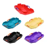 Children Downhill Toboggan Snow Sled with Brake Dunes Sand Sled Lightweight