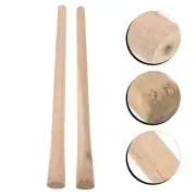 2Pcs Non-skid Farm Gardening Hoe Replacement Handle Farm Hammer Gardening