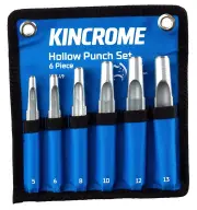 Kincrome K9449 - Hollow Punch Set - 6 Piece