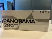 TRYX Panorama Muti-Compatible ARGB AMOLED L-Shaped 3D Anamorphic AIO CPU Cooler