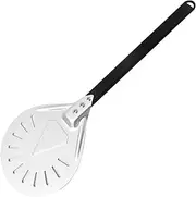 Pizza Oven Spatula - 7-Inch Turning Peel Pizza Shovel Spatula | Non-Stick Server Tool, Baking, Grilling Outdoor Serving for Home Restaurants