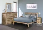 CRONULLA DOUBLE OR QUEEN 5 PIECE (DRESSER) BEDROOM SUITE - BED WITH DOONA FOOT -