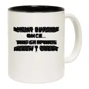 Went Outside Once Graphics Werent Great Mug Cup