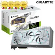 GIGABYTE AORUS GeForce RTX 5090 MASTER ICE D7 32GB Gaming Graphics Card