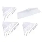 Camp Rake Lawn Care Tool Head Leaf Rake for Garden Sweep Loosening Soil and