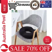 Menbyci Donut Pillow for Tailbone Pain, Memory Foam Pain Relief Donut Seat Cushi