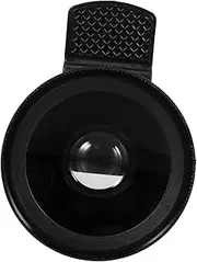 HEATSHAKING 1set Phone Camera Lens Kit Clip Lightweight and Portable Dual Super Wide Angle Macro Lenses Materials for Travel Photography Compatible Smartphones