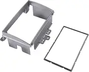 Mellisso Double Din Car Radio Fascia for I-20 I20 I 20 2008+ 2 DIN,Stereo Plate Frame Panel Dash Mount Kit Adapter Trim Bezel