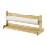 New In Box IKEA MALA Wooden Drawing Paper Roll Dispenser Kit 10149350 Kid Crafts