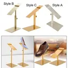 Shoe Display Rack, Adjustable, Stand, Prop Rack, Holder Polished Shelf, Shoe