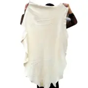 2x Large Chamois Leather Car Cleaning Cloths Washing Drying Absorbent ❀♧