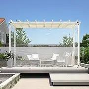 Clear Tarps,Practical Versatile Clear Tarps with Grommets,Waterproof,Dustproof,Anti-UV,Anti Tear PVC Thick Cover for Greenhouse,Patio,Garden,Pavilion,Chicken,Porch and Outdoor (A)