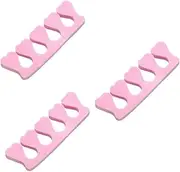 Gogogmee 3sets Nail Kits Australia Toe Separators for Manicure Professional Tools Eva Foam Toe Spacers 40pcs*3