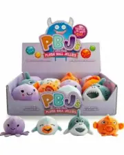 Sea Animal Plush Ball Jellies (SELECTED AT RANDOM) Squish Squeeze
