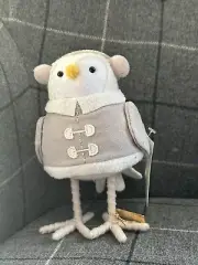 Wondershop Featherly Friends 2023 Gray Coat Bird Loch NWT