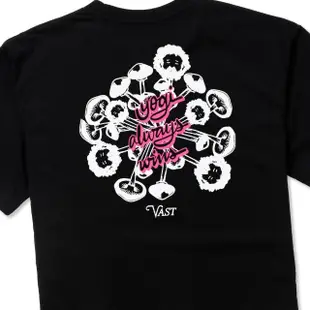 【VAST TAIWAN】Yogi Mushroom Tee 黑色(T-shirt)