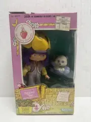 Strawberry Shortcake Almond Tea Doll with Marza Panda Pet 1982 Kenner NRFB