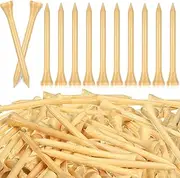 Mudder 600 Pack Wooden Golf Tees Wood Golfing Tees Golf Tees Bulk for Men Golf Balls Accessories