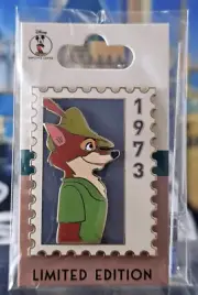 Disney DEC Pin - Stamp 1973 Robin Hood - LE 250