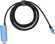 HDMI Adapter USB Type C Cable, USB C Cable Adapter for Video Input & Output, Support 8K at 60Hz, 100W PD Fast Charging