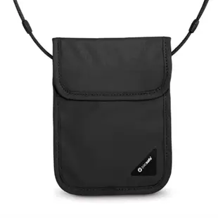 【澳洲Pacsafe】Coversafe X75 RFID 安全貼身掛頸暗袋-黑