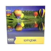 Springbok UP, UP AND AWAY Puzzle 1000 Pieces Manufacturer Sealed Hot Air Balloon