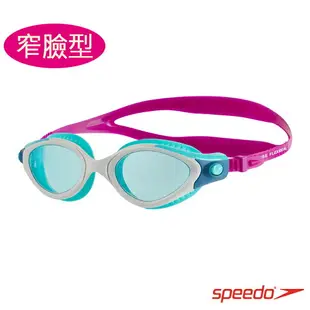 特價 【SPEEDO】成人 運動泳鏡 Futura Biofuse 2018新品 -SD811314B978藍紫【陽光樂活】