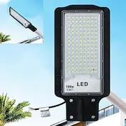 100W LED Street Light 6500K Superbright Street Lamp, IP66 Security Wall Lamp Tree Lamp Outdoor Light for Yard Garden Stadium Garage Playground