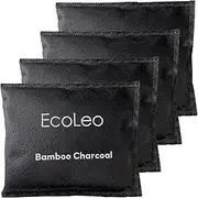 Bamboo Charcoal Air Purifying Bags for PetFusion Dog Waste and Cat Litter Pail. Odor Absorber Replacement Inserts to Reduce Smell (4 Count)