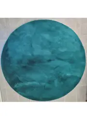 Sophie Emerald Green Shag Round Rug