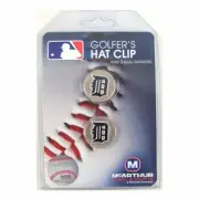 Detroit Tigers Golfer's Hat Clip and 2 Golf Ball Markers