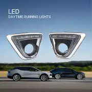 Bumper LED DRL Daytime Running Lamps Pair Fog Lights For Mazda CX-5 2012-2016 (for: Mazda)