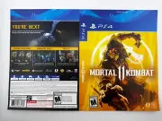 Game Case Art Insert - Mortal Combat II 2 - PS4 - Cover Only - GameStop Display