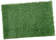 Artificial Grass Front Door Mat Non Slip Turf Rug for Outdoor Entryway Realistic Fake Grass Foot Mat Easy to Cut No Maintenance Required for
