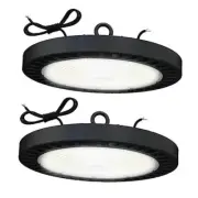 Sunco UFO LED High Bay Light, Lighting for Warehouse, 2 Pack 5000K Daylight