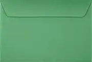 LUXPaper 6 x 9 Booklet Envelopes | Holiday Green | 80lb. Text | 50 Qty