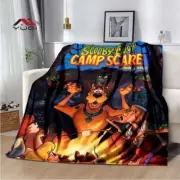 Scooby-Doo Camp Scare Scooby-Doo Love Sherpa SOFA BLANKET US Size Best Price