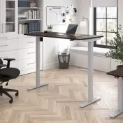 Move 40 Series 60W Adjustable Standing Desk in Black Walnut - Engineered Wood