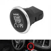 Car Engine Start Stop Ignition Switch Push Button Black #1FU931X9AC Fit compatible for Dodge Durango Jeep Grand Cherokee 2011 2012 2013