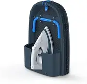 Joseph Joseph Pocket Plus Folding Space-Saving, Compact table-top Ironing Board, Black/Blue