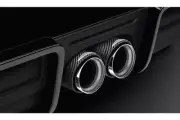 MINI F55 F56 F57 JCW Tail Pipe End Cover Carbon Genuine 18302349677