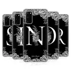 OFFICIAL NATURE MAGICK B & W MONOGRAM FLOWERS 2 GEL CASE FOR SAMSUNG PHONES 1