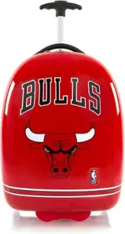 NBA Chicago Bulls Kids Carry On Luggage 18" Hard-Side Suitcase With Wheels