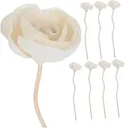 8Pcs Rattan Diffuser Sticks Aromatherapy Fragrance Sticks for Essential Oils Decorative Dried Flower Vines for Home Scenting and Relaxation