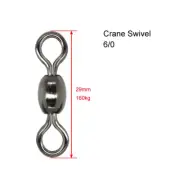 30 X Crane Fishing Swivels Size 6/0 For Game Fishing Need,Fishing Tackle Special