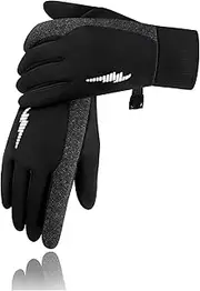 Duoyeree Kids Winter Gloves Warm Touchscreen Windproof Water Resistant Soft Lining Gloves Cycling Skiing Gloves for Boys Girls